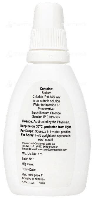 Sinarest S Nasal Spraydrops 10ml - Uses, Side Effects, Dosage, Price ...
