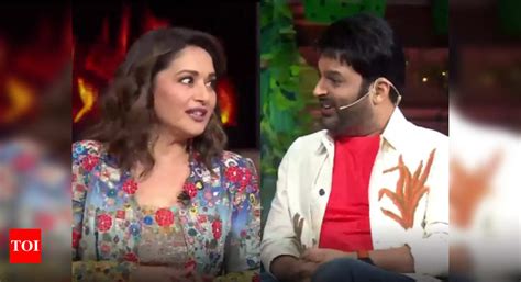 Kapil Sharma asks Madhuri Dixit how she feels when people flirt with ...