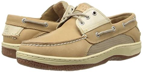 Sperry Top-Sider Men s Billfish 3-Eye Boat Shoe Tan/Beige 11.5 D(M) US ...