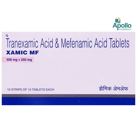 Xamic MF Tablet | Uses, Side Effects, Price | Apollo Pharmacy