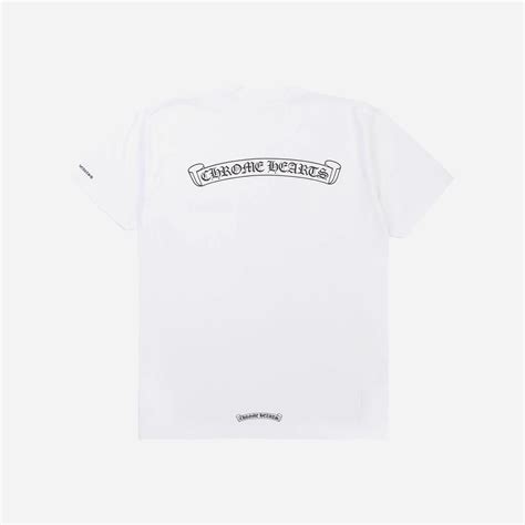 Chrome Hearts Scroll Logo Pocket T-shirt White – The Mainstreet Marketplace
