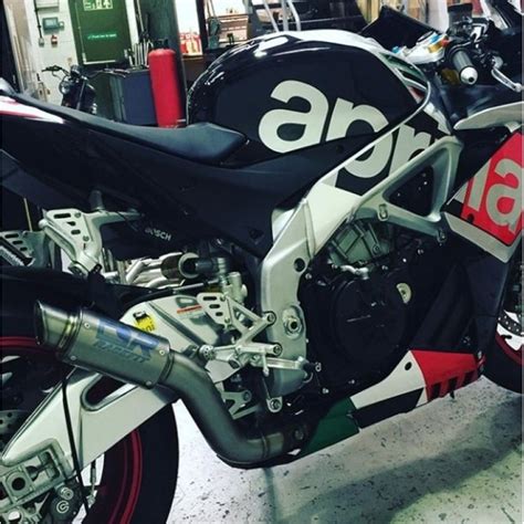 Racefit Growler Titanium Slip On Exhaust For Aprilia RSV4 2009-2019