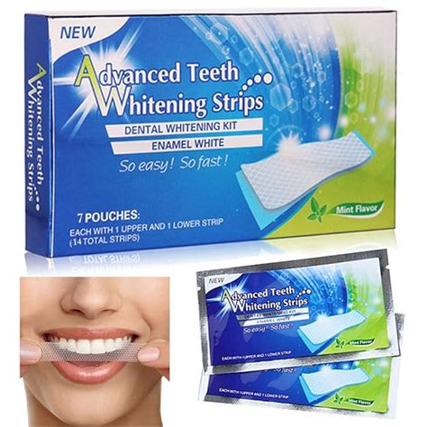 Anjetan 14PCS Teeth Whitening Strip - Easy to Use Professional Dental ...