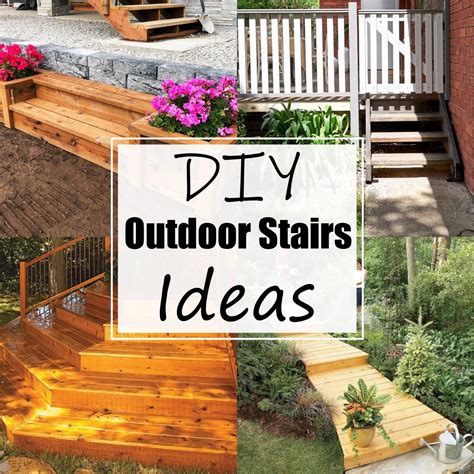 Easy Diy Outdoor Stairs at Claude Herrington blog