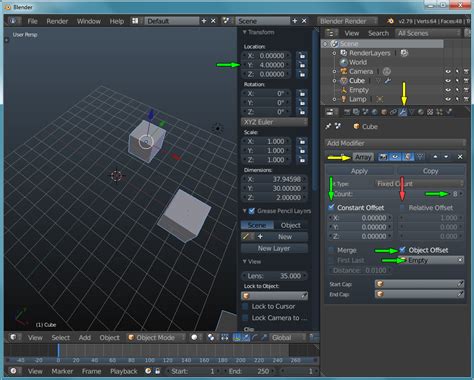 Image result for Blender 3.0 Array Modifier