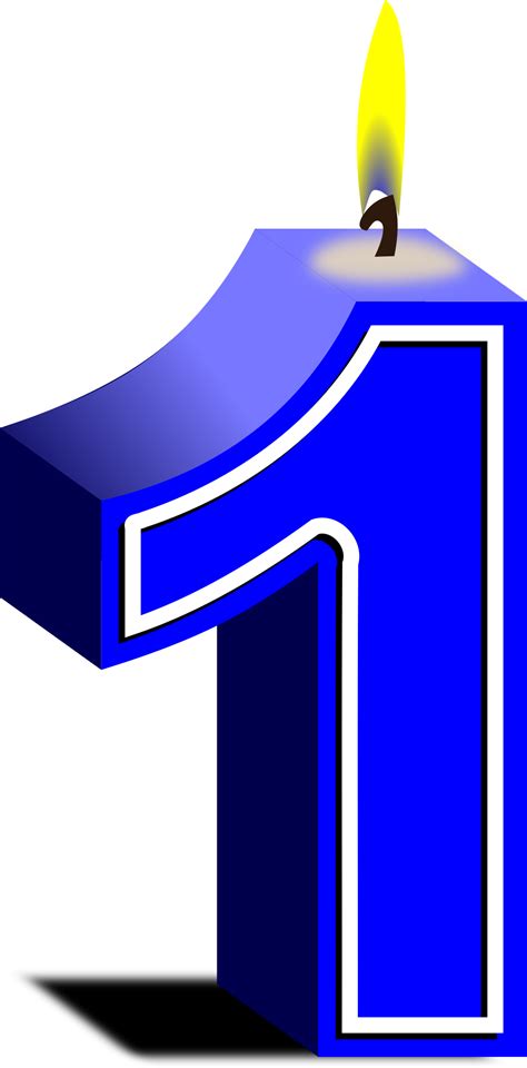 One clipart number 1, One number 1 Transparent FREE for download on ...