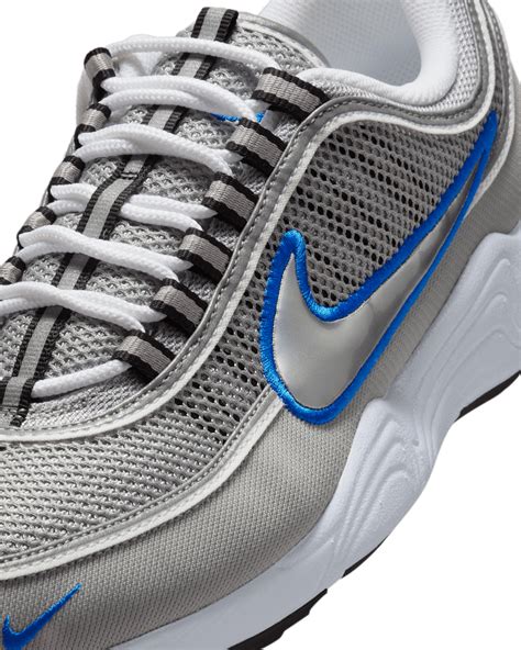 Air Zoom Spiridon 'Metallic Silver and Signal Blue' (HF9117-003 ...