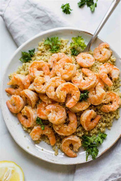 Easy Lemon Garlic Shrimp - Jar Of Lemons