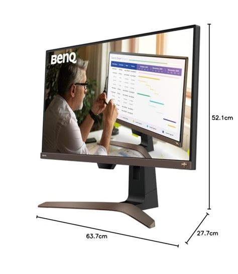 BENQ MONITOR 28" EW2880U - 4K / IPS / HDR / SRGB 99% / HDMI / DP / TYPE ...