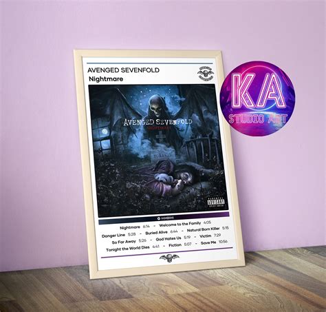 Avenged Sevenfold Nightmare Album Cover