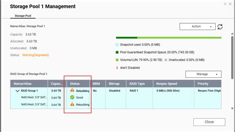 How do I replace hard drives for a QNAP NAS that does not support hot ...