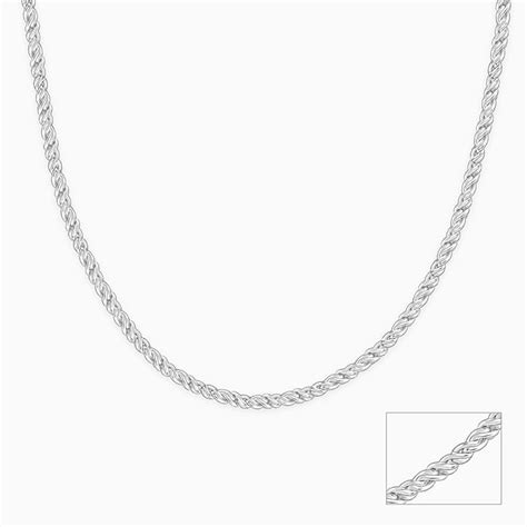 Silver chain for men | Silver Crest Chain For Him – GIVA