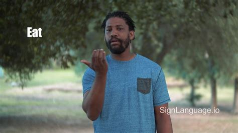 eat in ASL - Example # 2 - American Sign Language