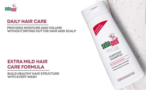 Sebamed Everyday Shampoo |pH 5.5|Soothing for sensitive scalp | - Price ...
