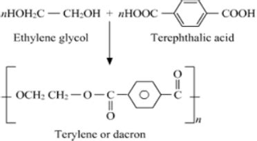 Terylene is a condensation polymer of ethylene glycol and: