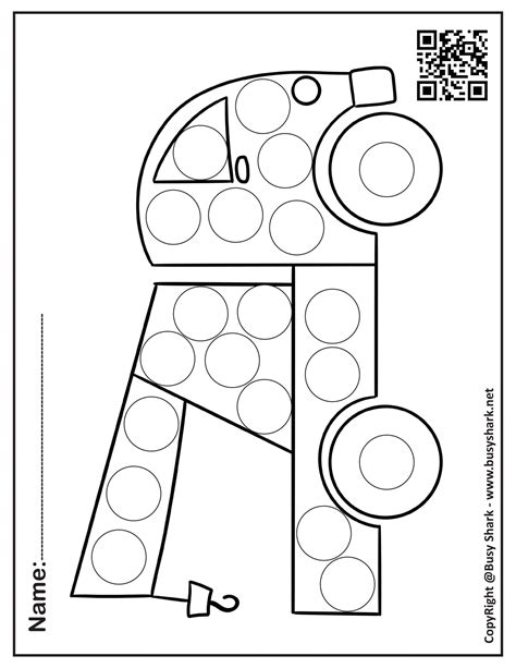 Trucks dot markers coloring book – Artofit
