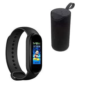 Lapras Combo Pack of 2 Items - M10 Smart Watch Activity Tracker Band ...