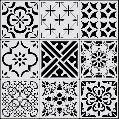 Floor Stencils For Tile