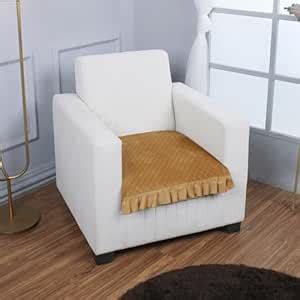 HOKIPO Holland Velvet 1 Seater Sofa Cover Seat Mat with Frill, Gold (IN ...