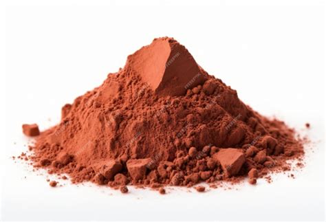 Premium AI Image | cocoa powder cacao isolated on white background