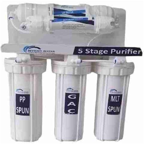 Beyond water 5 Stage Non-Electric Water Purifier with UF Membrane Tap ...