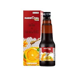 Haemocal Plus 200 ml- Orange Flavour : Amazon.in: Health & Personal Care