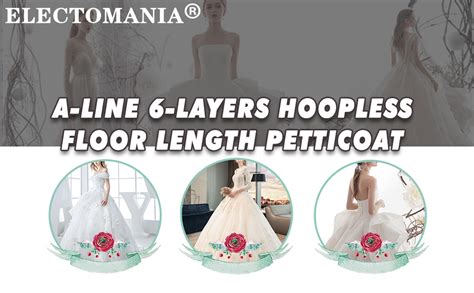 ELECTOMANIA Can Can Skirt for Lehenga for Women, A-Line 6 Layer ...