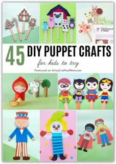 Image result for DIY Simple Puppets