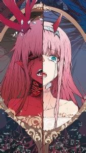 Zero Two Past 002 Anime Darling In The Franxx Zero Two Matte Finish ...