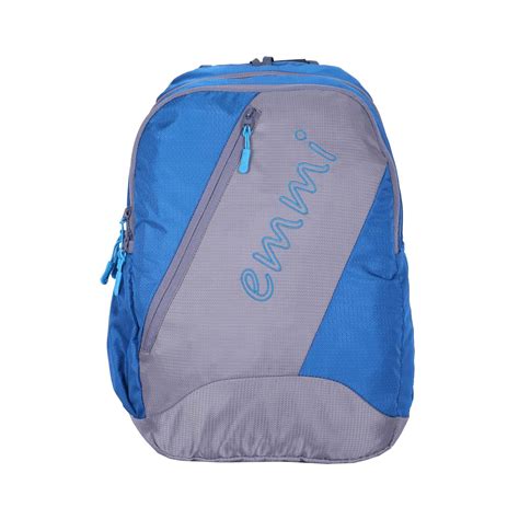 Buy EMMI BAGS Freez Blue Backpack Laptop/School Bag at Amazon.in