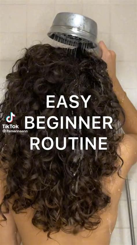 Easy curly hair routine – Artofit