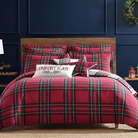 Levtex Home Spencer Plaid Queen Bedding - Tartan Plaid Duvet Set ...