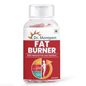 Dr.Morepen Fat Burner Tablet | 100% Natural and Safe | 60 Tablet Weight ...
