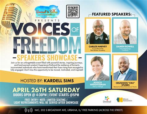 2025 Voices of Freedom Speaker Showcase - UCIMC: the Urbana-Champaign ...