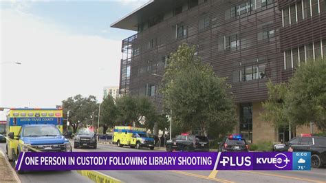 Suspect in custody after shooting at Austin Central Library downtown ...