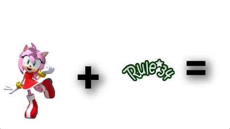 Sonic the hedgehog Amy rose + rule 34 = ??? - YouTube