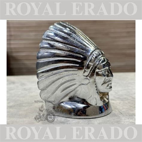 Universal Chief Indian logo for front mudguard for royal Enfield Class ...