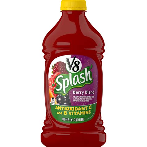 V8 Splash Drink Nutrition | Besto Blog