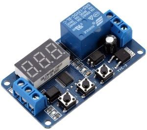 DS Robotics DC 6-30V LED Display Automation Cycle Delay Timer Control ...