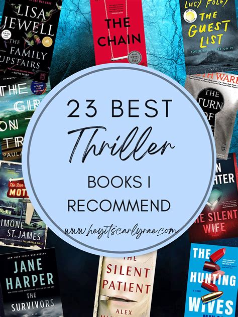23 Best Thriller Books to Read in 2023 - HeyitsCarlyRae