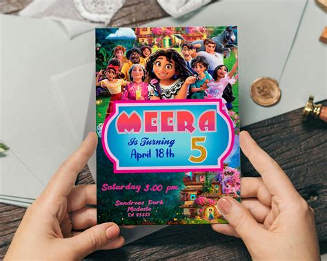 Encanto Themes Invite | Kids birthday party – Party Supplies India