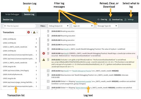 JavaScript Debugger ServiceNow 的图像结果