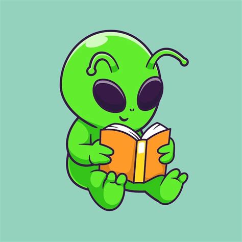 Image result for Alien Reading Vector