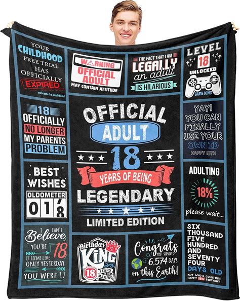 Amazon.com: 18th Birthday Gifts for Boy, 18 Year Old Boy Birthday Gifts ...