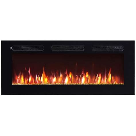 Camino Elettrico 1500W | Effetto Fiamma Realistico | Telecomando E App | Per Parete - Foto 2