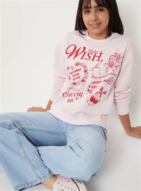 Buy Girls Printed Sweatshirt Online at just Rs. 549.0 - 1000015811637 ...