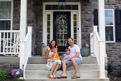 Jennifer and Michael Kitchen, in their bubble with a toddler and a baby