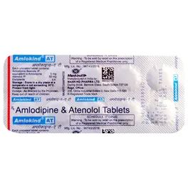 Amlodac AT 5 mg/50 mg Tablet | Uses, Side Effects, Price | Apollo Pharmacy