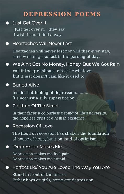 Poems About Depression 30 Poems About Life For Pretty Much Every