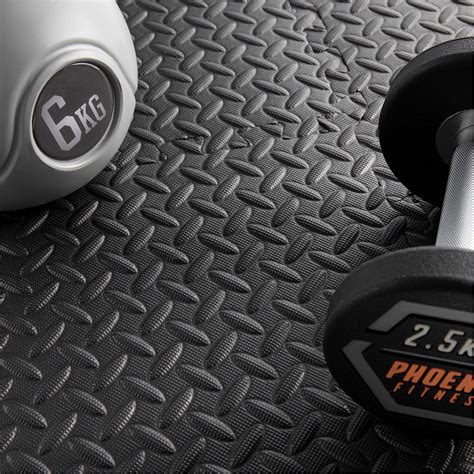 Phoenix Fitness | Phoenix Fitness Interlocking Gym Floor Tiles | Studio